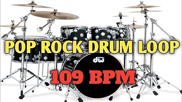 POP ROCK DRUM LOOP | 109 BPM