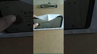 No Tools Needed! Simple Paper Phone Stand | A Hand Attack #AHandAttack#CraftWithPaper#LifeHackDIY