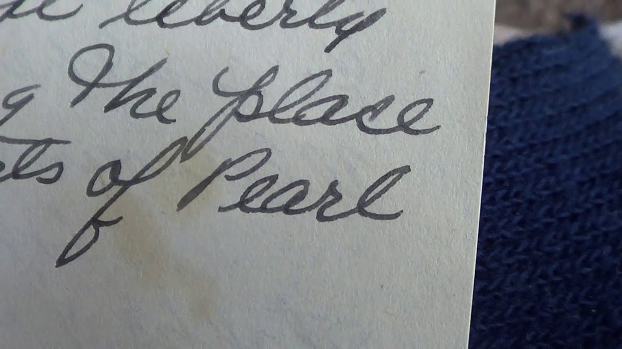 Frank Nania WW 2  letter to his mom April 3 1944