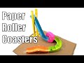 Paper Roller Coasters - Fun STEM Activity!