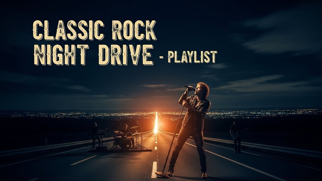 Classic Rock Night Drive | 1 Hour Road Rock Playlist