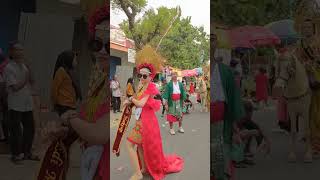 Karnaval Jogoroto Jombang Neng Nanda Beraksishorts