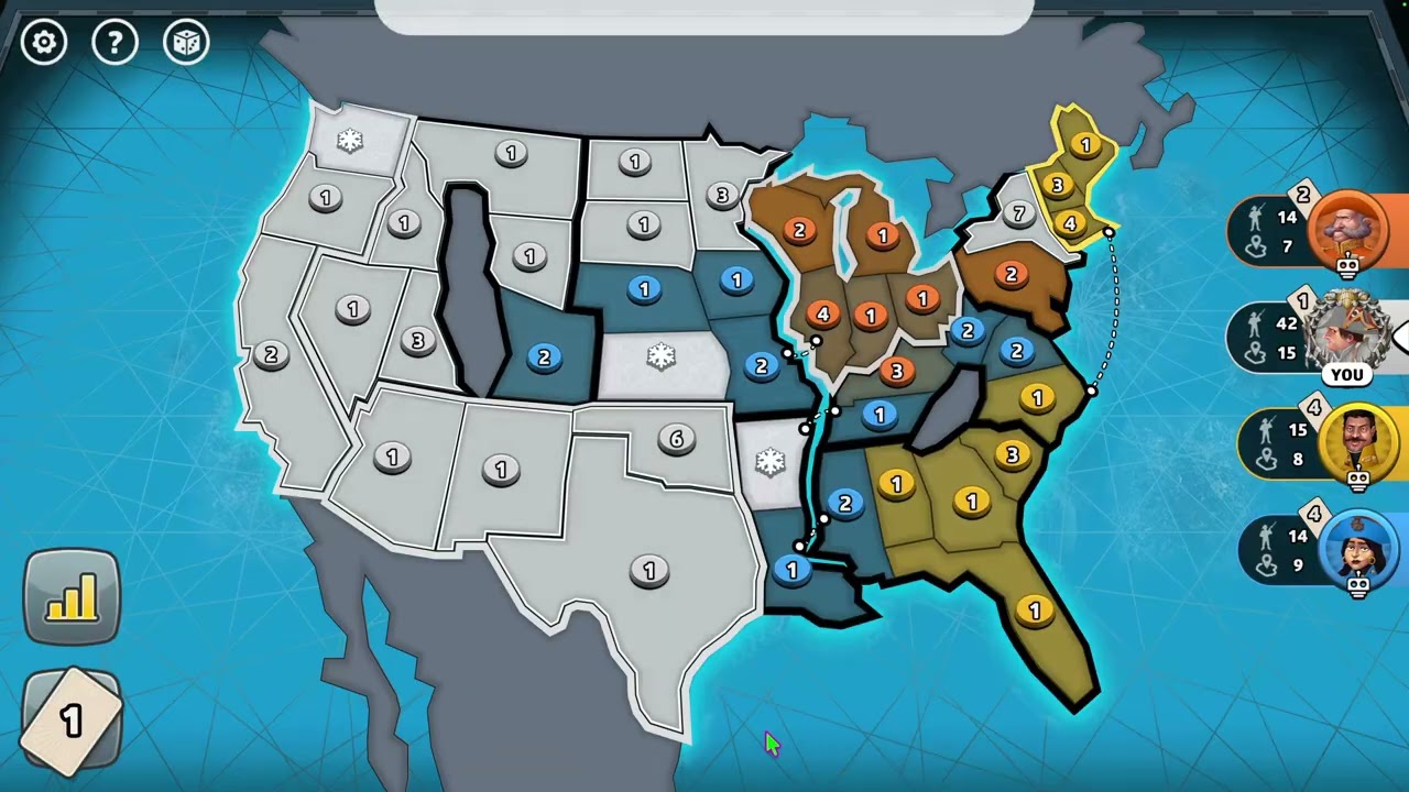 Speed Risk 3 games vs Expert AI Bots 2026