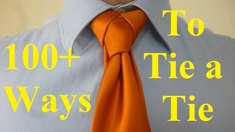 How to Tie The Cape Knot For Your Necktie