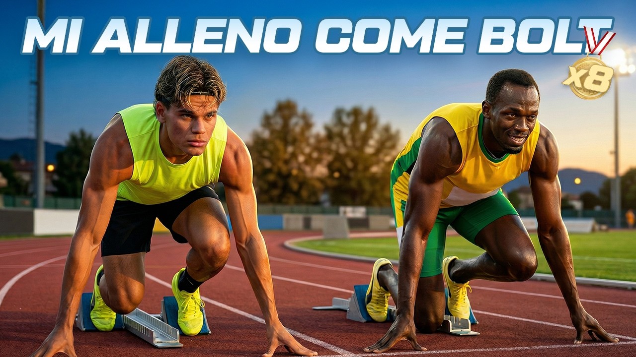 Ho provato a battere il TEMPO di USAIN BOLT nei 100 METRI 🇯🇲