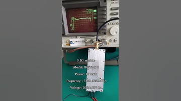 UAV jammer module 5.2G band frequency test