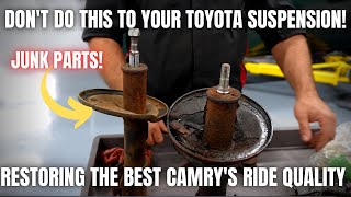 Don't Do THIS to Your Toyota Suspension! Restoring a Camry's Original Ride and More!