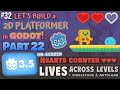 Godot 3.5: Let&#39;s Build a 2D Platformer!: Part 22 (Hearts Counter, Lives, &amp; Singletons)