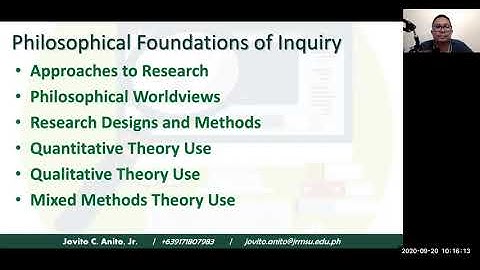 Methods of Research Part 1