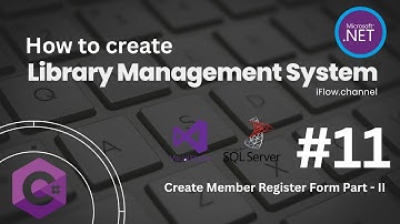C#(.Net) Library Management System (create member register form part - II )