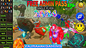 FREE ADMIN PASS SERVER ARK MOBILE | 2024 #arkmobile ARK SAVE DATA | ARK ONLINE hacks #freeadmin