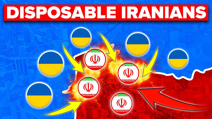 Iranians Are Russia’s New North Korea... CANNON FODDER for the Front Lines