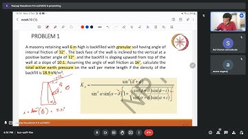Interactive session | NPTEL Course CE67 | Foundation Engineering Week 10