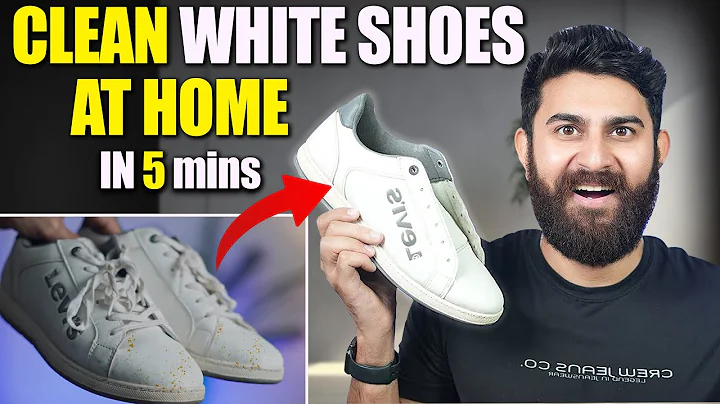 How to Clean White Shoes at Home | Wash White Sneakers in Just 5 Mins
