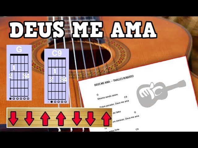 DEUS ME AMA NO VIOLÃO - 2 ACORDES AULA DE VIOLÃO SIMPLIFICADA PARA INICIANTES - YouTube
