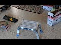 Folding Aluminum Platform Step Stool