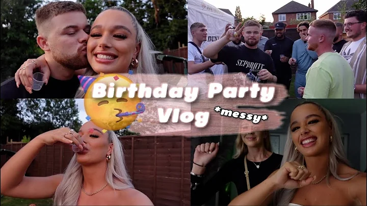 *messy* BIRTHDAY PARTYYYY VLOG WOO