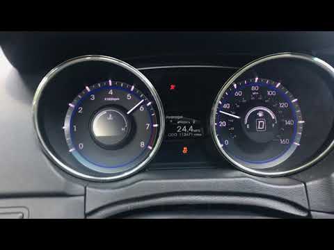 Hyundai Sonata 2.0 Turbo acceleration 0-100