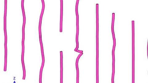 Cascade interaction with different types of dislocation in Iron