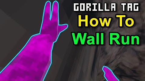 How to Wall Run in Gorilla Tag VR Tutorial (Oculus Quest 2)