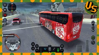 Sivasspor Football Team Trip In America🚍| Bus Game - Bus Simulator Ultimate Android Gameplay screenshot 5