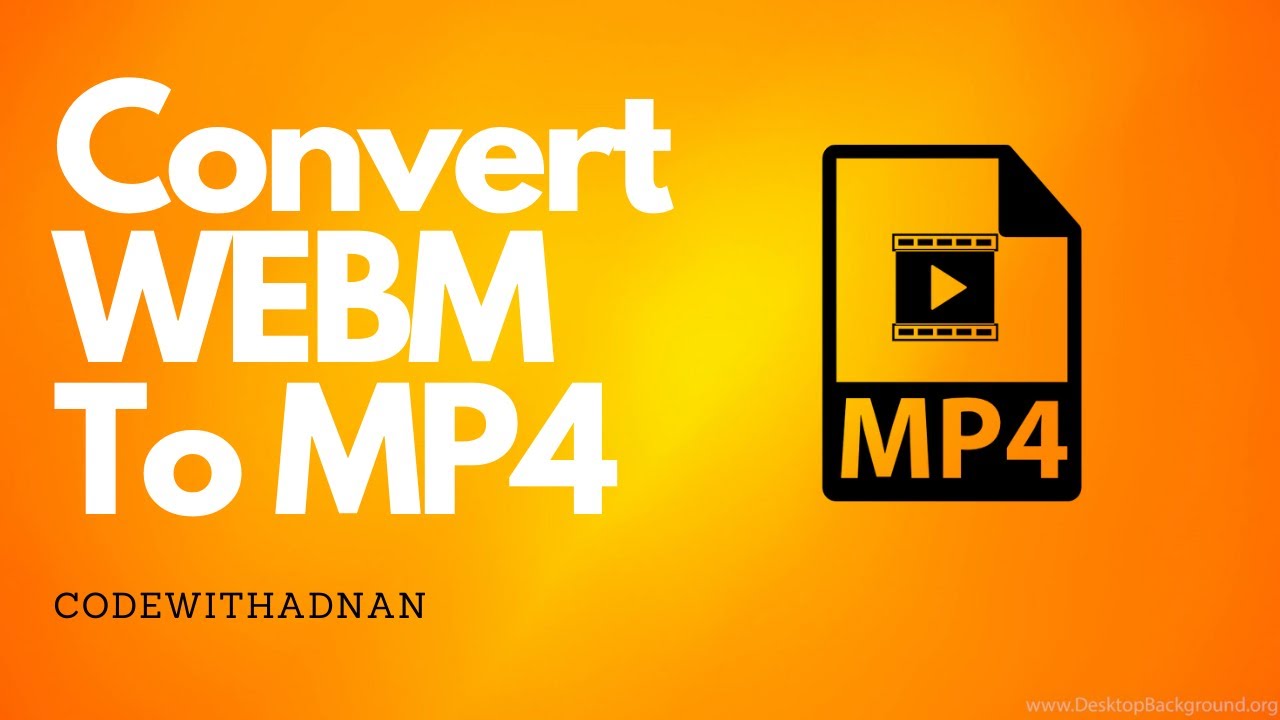 Convert Webm To Mp4 Using Vlc Media Player | Codewithadnan - Youtube