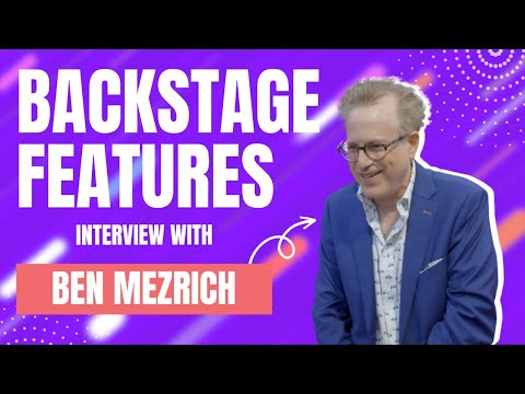 Ben Mezrich Interview TIFF 2023 | Backstage Features with Gracie Lowes
