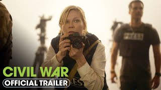 Civil War (2024) Official Trailer  Kirsten Dunst, Cailee Spaeny
