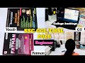 SSC CGL/CHSL 2026 as a *Beginner* 📚 | 8+ hours Study Routine 📈 | SSC + College 😨 | #ssc #cgl
