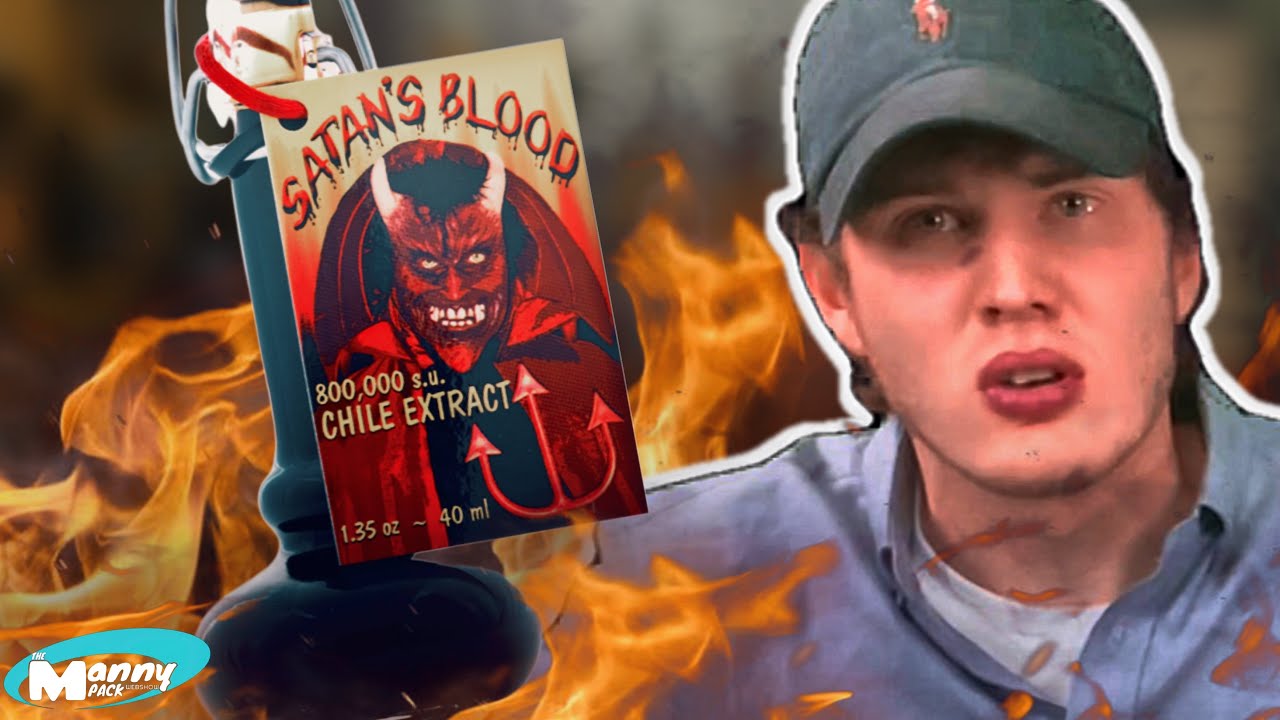 Drinking Satan’s Blood Hot Sauce! YouTube