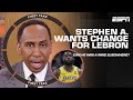 IF LeBron wins another ring it WONT BE AS A LAKER  Stephen A wants to SEE CHANGE   First Take