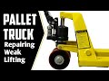 How to Repair Pallet Jack | Pallet Jack Weak Lifting Repairing #pallettruck #palletjack