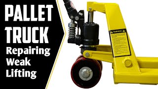 How to Repair Pallet Jack | Pallet Jack Weak Lifting Repairing #pallettruck #palletjack