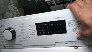Pralka Electrolux Time Care 500 - próba włączenia ;)