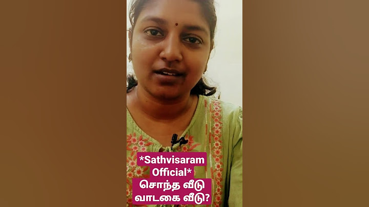 Sathvisaram Official - சொந்த வீடு வாடகை வீடு?