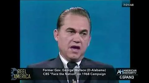 George Wallace on Face the Nation (July 21, 1968)