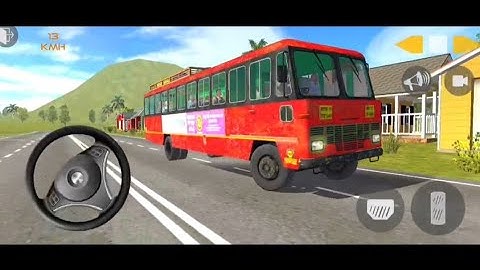 Best Bus Games: 2025 Indian Sleeper Bus Simulator | 3D Bus Game In Village Route - Android Gameplay