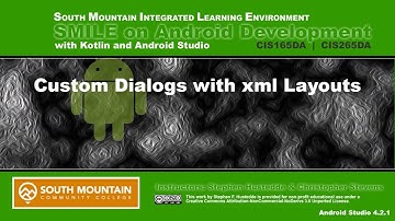Android 03D - Custom Dialogs with xml Layouts