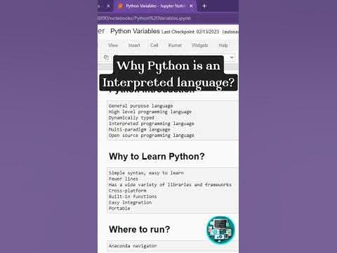 why Python is an interpreted language? #python #programming #coding # ...
