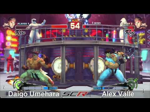 Socal Regionals 2010 - SSF4 Top 8 - Winners  - Daigo Umehara vs Alex Valle