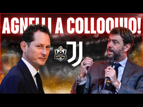 🚨AGNELLI AND ELKANN FACE TO FACE! Video conference for the FUTURE of Juve! Watch out for SPALLETTI!💣