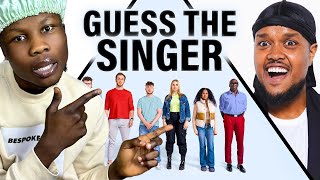BETASQUAD GUESS THE SINGER FT BURNA BOY || ThemGoTalkReact