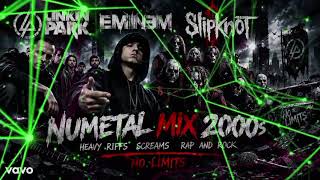 LINKIN PARK, EMINEM, SLIPKNOT — NO LIMITS NU METAL MIX 2000s | HEAVY RIFFS, SCREAMS, RAP AND ROCK 🤘🤘
