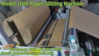 🌟Fully Automatic Model 1600 Paper Slitting Machine-Maximize Your Efficiency!