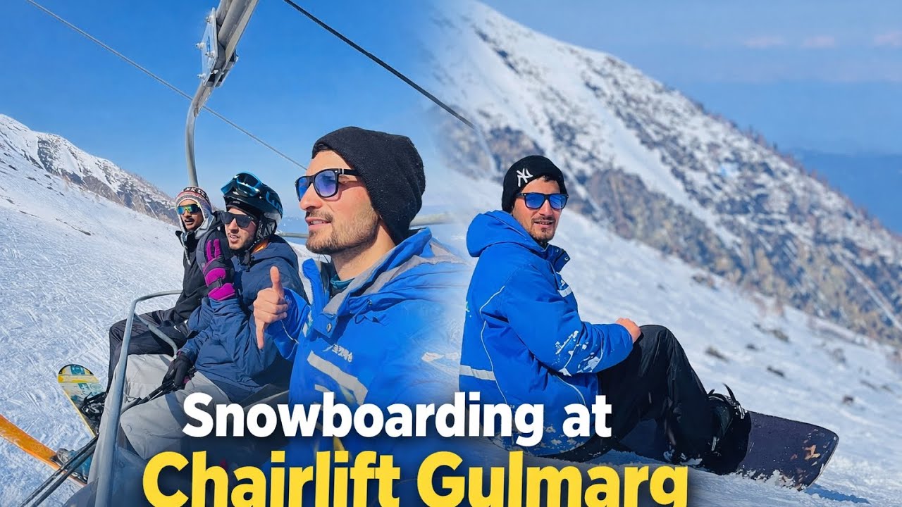 GULMARG Chairlift Way To Heaven ⛷️🏂|| GULMARG Chairlift In February || Gulmarg Vlogs