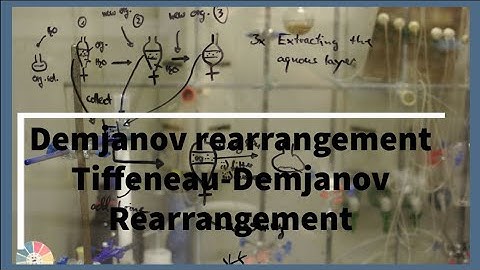 Demjanov Rearrangement // Tiffeneau Demjanov Rearrangement//IIT JAM CSIR NET GATE