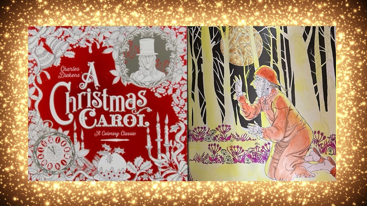 Ghost of Christmas Past - A Christmas Carol Coloring Book - YouTube