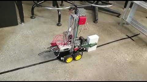 Forklift - 2 DOF + line-following