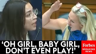 VIRAL MOMENT: AOC And Marjorie Taylor Greene Have Vicious Confrontation In House Committee