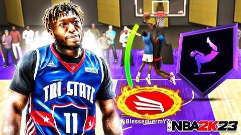 This NATE ROBINSON BUILD is A POGO STICK on NBA2K23